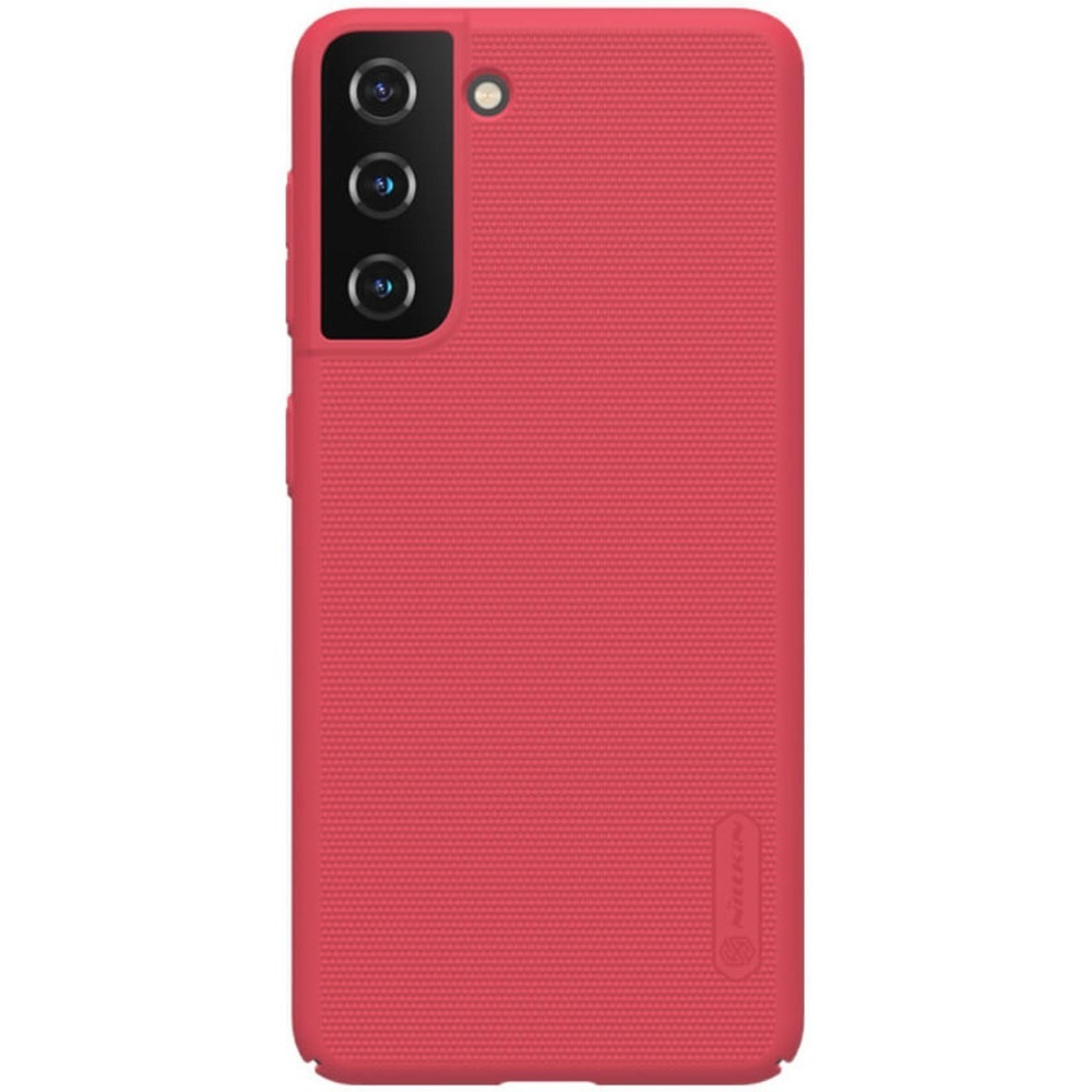 Case Delgado Mate Para Galaxy S21 Normal D Policarbonato Red 2