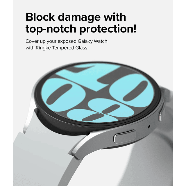 Mica Protector D Pantalla Ringke Para Galaxy Watch6 Watch7 44mm 4pc