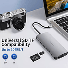 Hub Upgrow Usb C 13en1 Para Macbook Pro 16 A2485 A2141 M1 2