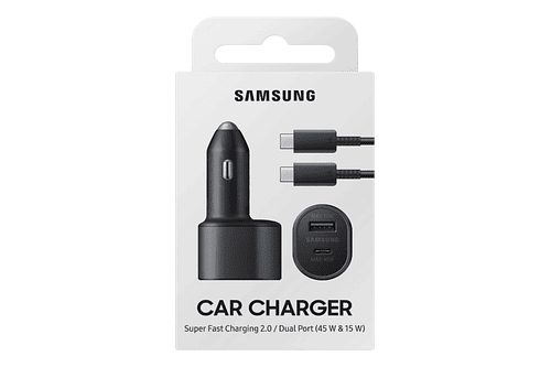 Cargador De Auto Samsung 45w Para Galaxy S23 FE (2023)