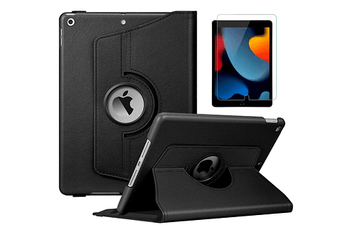 Mica + Case Giratorio Para iPad 10.2 8gen A2270 A2429