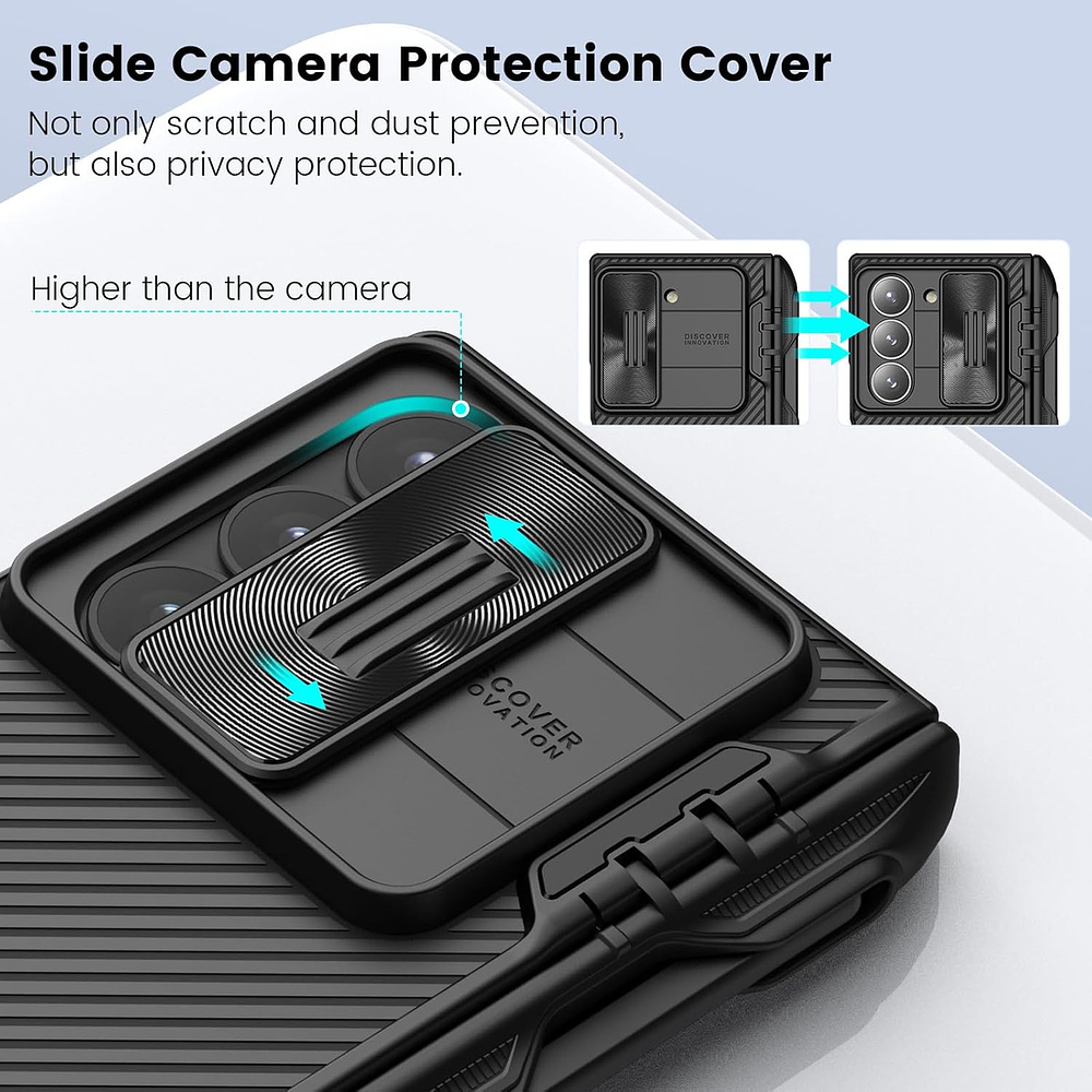 Case Nillkin Camshield Pro Para Galaxy Z Fold 6 Fold6 (2024) 7