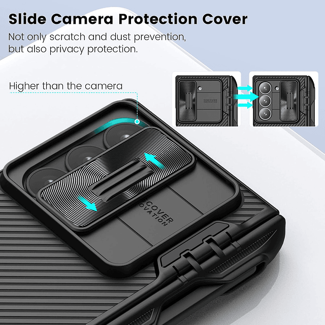 Case Nillkin Camshield Pro Para Galaxy Z Fold 6 Fold6 (2024)