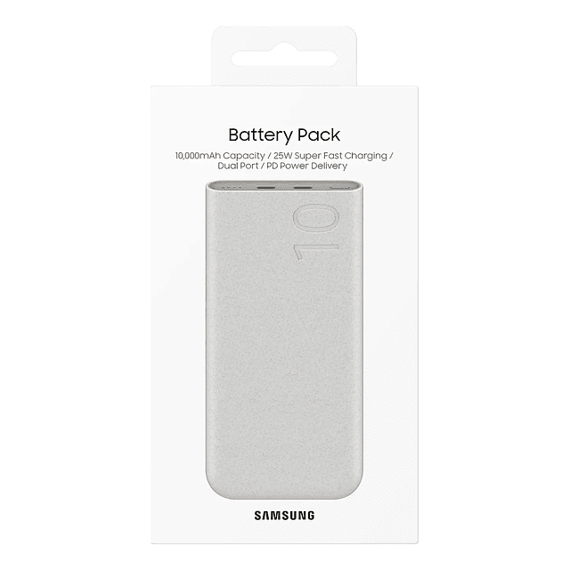 Samsung Batería Externa 10000 25w Para Galaxy Z Flip5 Fold5 Fold6  Flip6