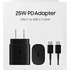 Samsung Cargador de Pared 25watts Para Galaxy Z Flip3 Flip4 Flip5 Flip6 25W (con cable USB-C 1 metro)