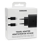 Samsung Cargador De Pared 45watts Para Galaxy Z Flip3 Flip4 Flip5 Flip6 45W con Cable USB-C 1 metro (pines redondos) 1