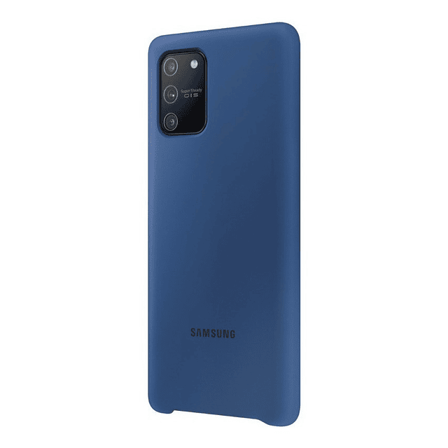 Case Samsung Silicone Cover Para Galaxy S10 Lite Azul