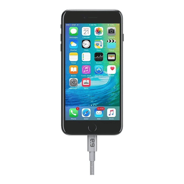 Puregear Cable Lightning Usb Para iPhone X Xr Xs Max 3m