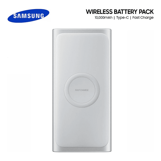 Samsung Batería Externa Inalámbrica Wireless Battery Pack 10,000mAh (USB Type C Version) Para Galaxy S24 Plus Ultra