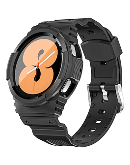 Correa + Case Vevexiao Rugged Para Galaxy Watch5 40mm Negro