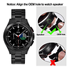 Correa Metal Acero V-moro Para Galaxy Watch6 Classic 47mm Bk