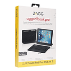 Teclado Zagg Rugged Book Para iPad Air 2 Pro 9.7 Backlit 1