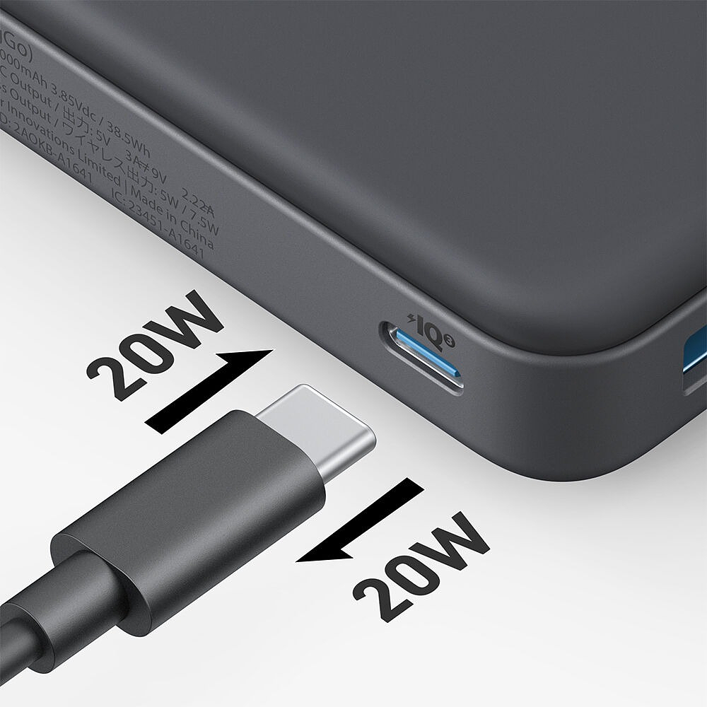 Batería Externa Magnética 10,000mAh Anker MagGo Magsafe 633 Para Galaxy S24 Normal / Galaxy S24 Plus / Galaxy S24 Ultra 3