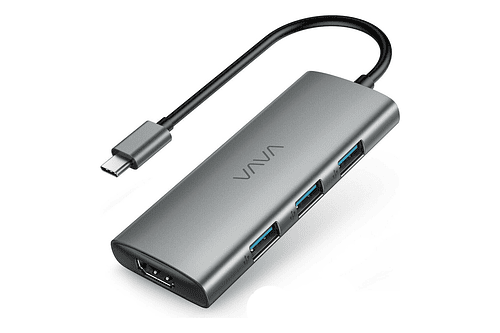 Adaptador Hub Vava Usb C Hdmi Para iPhone 15/ Pro/ Max/ Plus