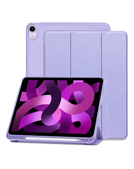 Funda Smart Case Para iPad Air 5 A2588 A2589 Protector Lila