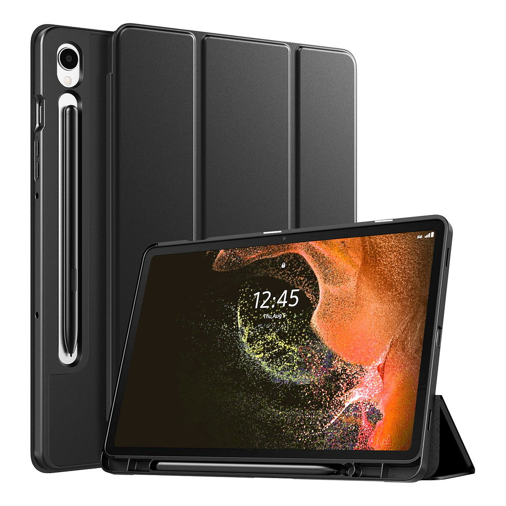 Case Moko Para Galaxy Tab S9 11 X710 X716 Con Portalápiz 1