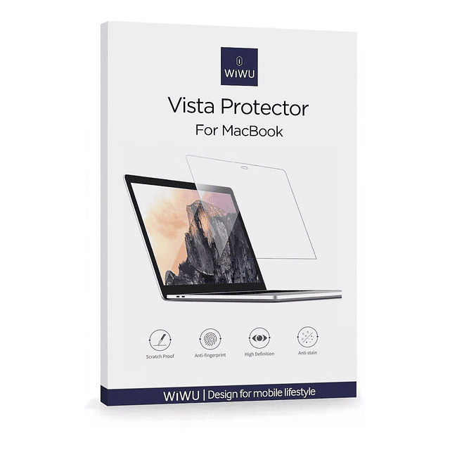 Mica Protector Pantalla Wiwu Para Macbook Air 13.6 2022 M2 A2681