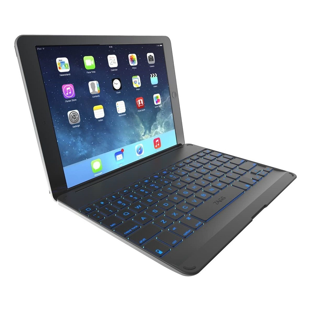 Case Con Teclado Zagg Slimbook Para iPad 9.7 2017 2018 Air 1 1