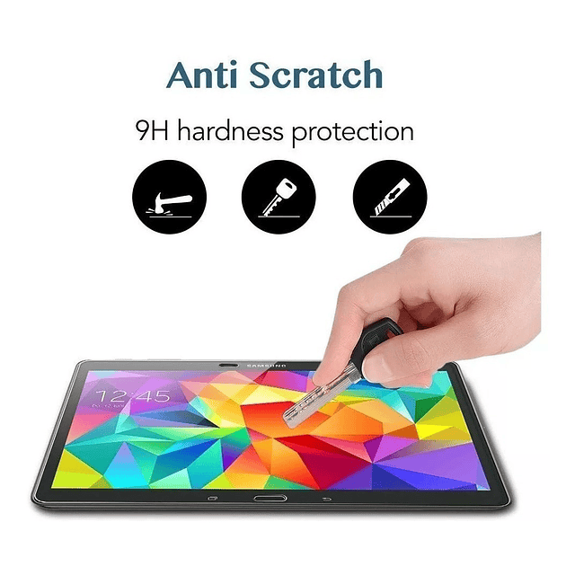 Mica Cristal De Vidrio 9h Para Galaxy Tab S 10.5 T800 T815