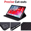 Case Giratorio Para iPad Pro 11 2021 M1 3gen A2377 A2459