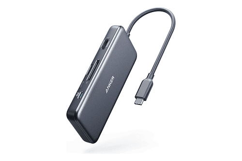 Anker Adaptador Hub 7n1 Usb C Para iPhone 15/ Pro/ Max/ Plus