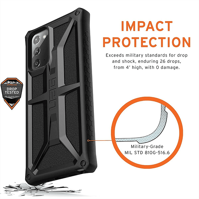 Case Uag Monarch Mil-std Para Galaxy Note 20 Normal