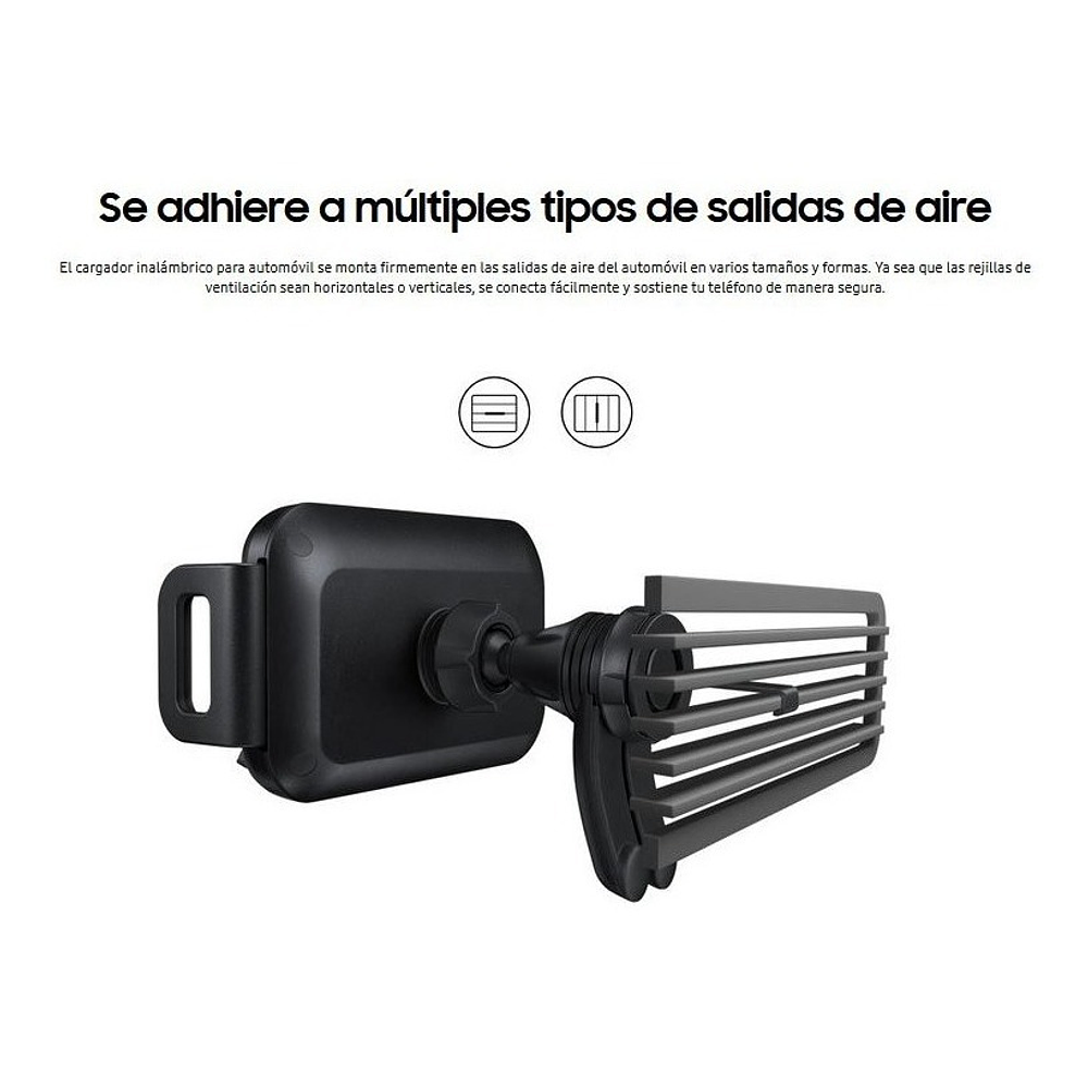 Cargador De Auto Inalámbrico Samsung Para Note 10 Plus 7