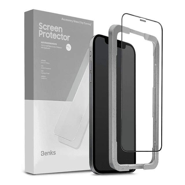 Mica Protector Corning Glass Benks Para iPhone 12 Normal 6.1