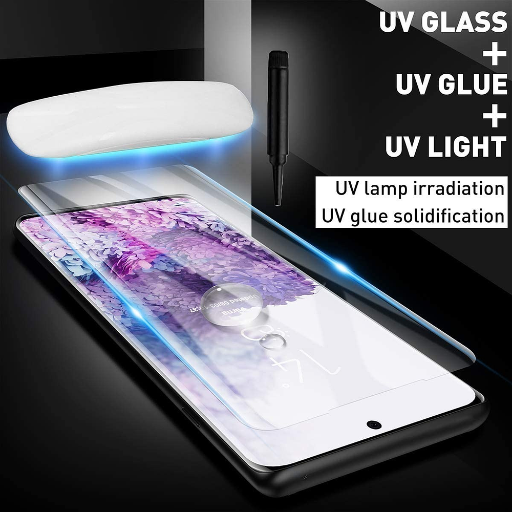 Mica Uv Glass Protector Para Galaxy S20 / Plus / Ultra 2