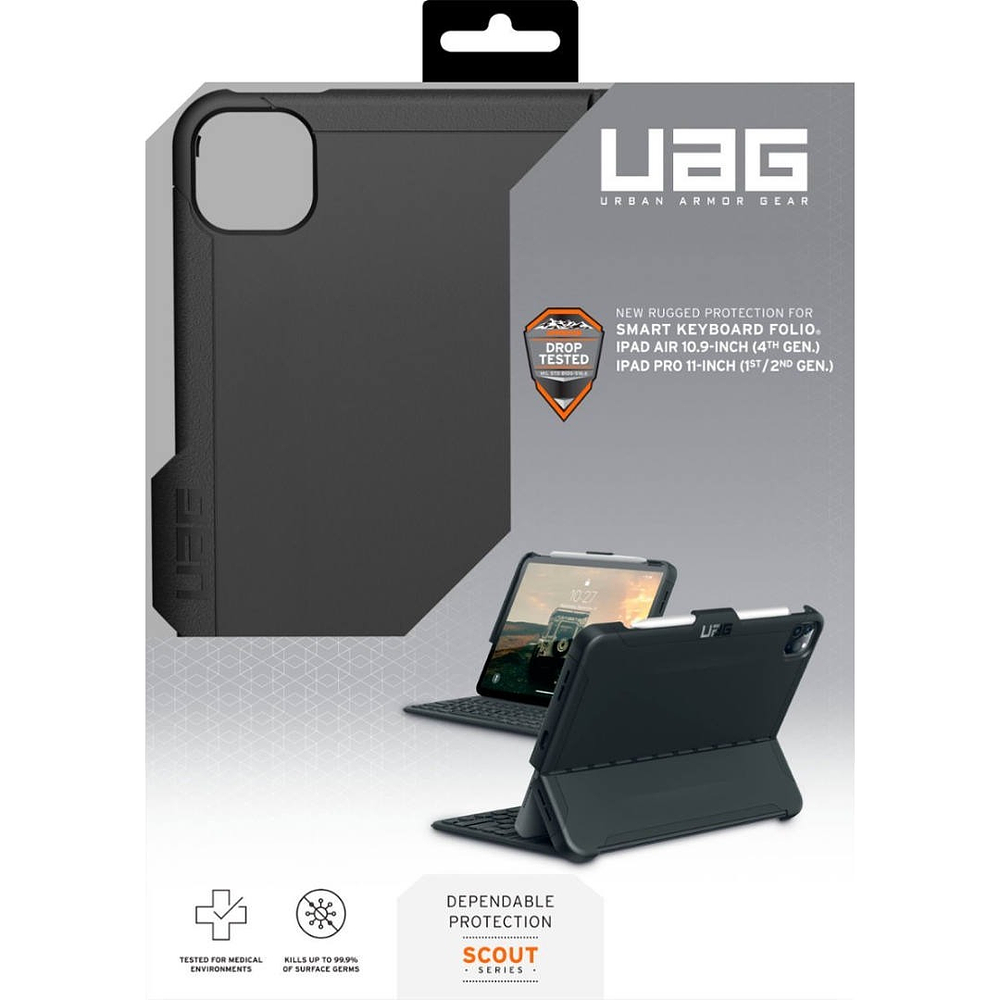 Case Uag Scout Para iPad Pro 11 2020 A2228 A2068 (accesorio para el teclado) 6