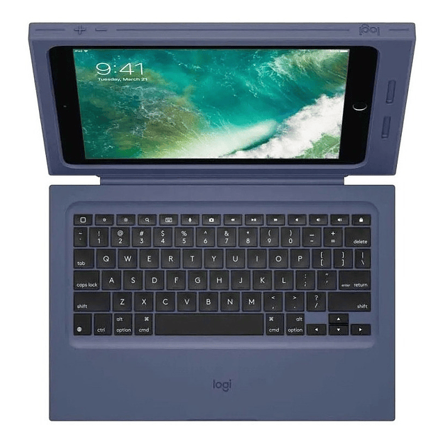 Teclado Logitech Rugged Combo Para iPad 9.7 6gen A1893 A1954