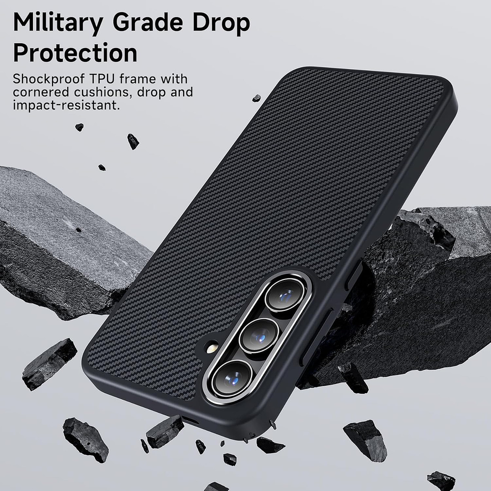 Case Benks Armorpro Carbon Kevlar Magsafe Para Galaxy S24 Normal 4