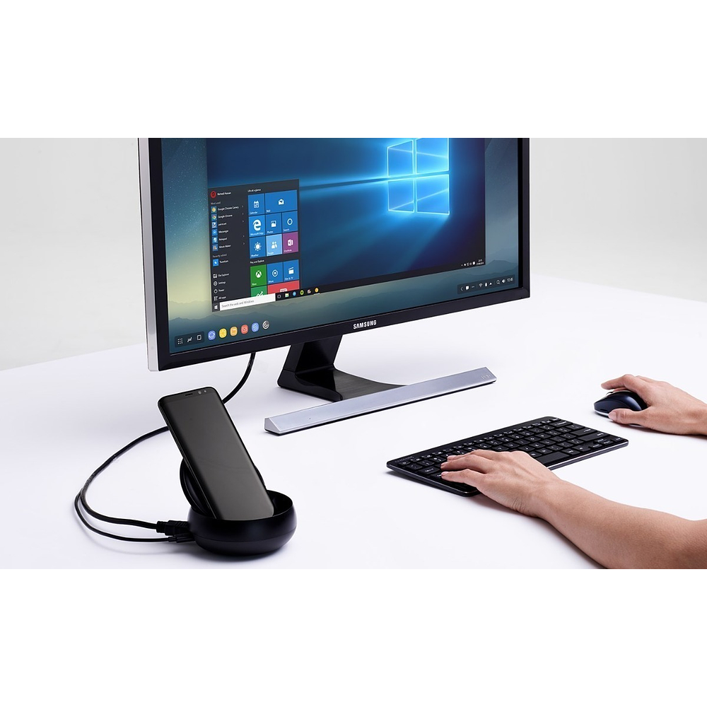 Cargador Samsung Dex Station Para Galaxy S20 Fe | S1 Fe | S23 Fe | S24 Fe (incluye Cable y Cubo) 3