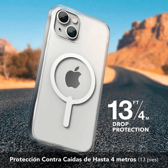 Case Gear4 Crystal Palace Magsafe Para iPhone 13 Normal 6.1