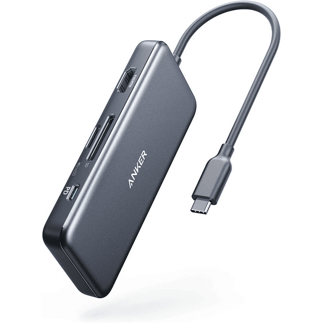 Adaptador Hub Anker 7n1 Usb C Hdmi Para Macbook Air 13.6 M2 A2681 1