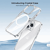 Funda Benks Magsafe Crystal Case Para iPhone 15 Pro 6.1