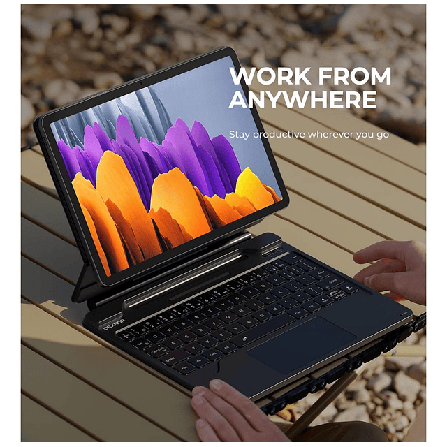 Teclado Español Dexnor Touch Para Galaxy Tab S9 11 X710 X716