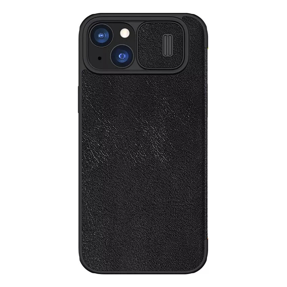 Case Flip Cover Nillkin Qin Pro Para iPhone 15 Plus 6.7 4