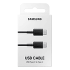 Samsung Cable Usb C 60w 3a 1.2m Para Galaxy S24 Plus Ultra 3