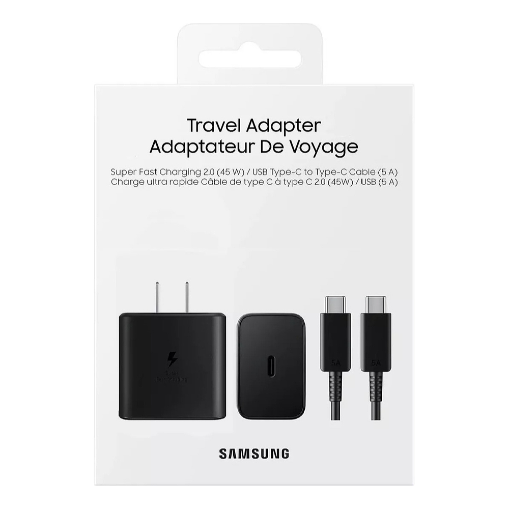 Samsung Cargador De Pared 45watts Para Galaxy A55 A35 A25 (con Cable USB-C) 1