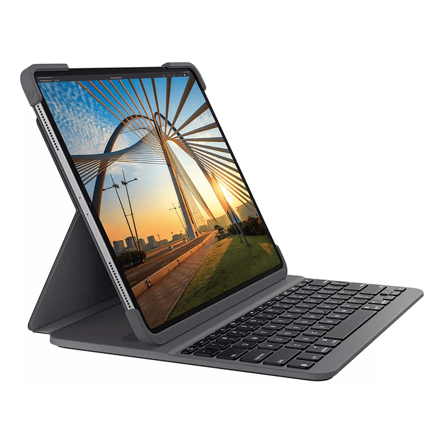 Teclado Logitech Slimfolio Para iPad Pro 12.9 M2 A2437 A2766