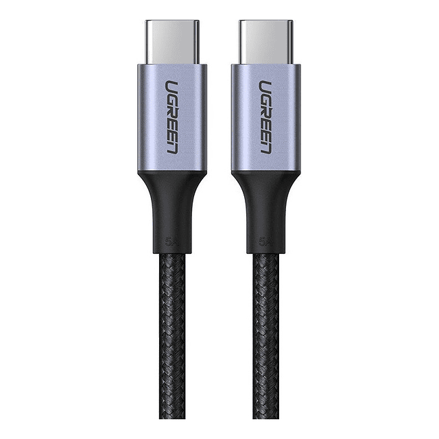 Ugreen Cable Usb-c Carga Rápida 100w 5a Pd De Nylon (2m)