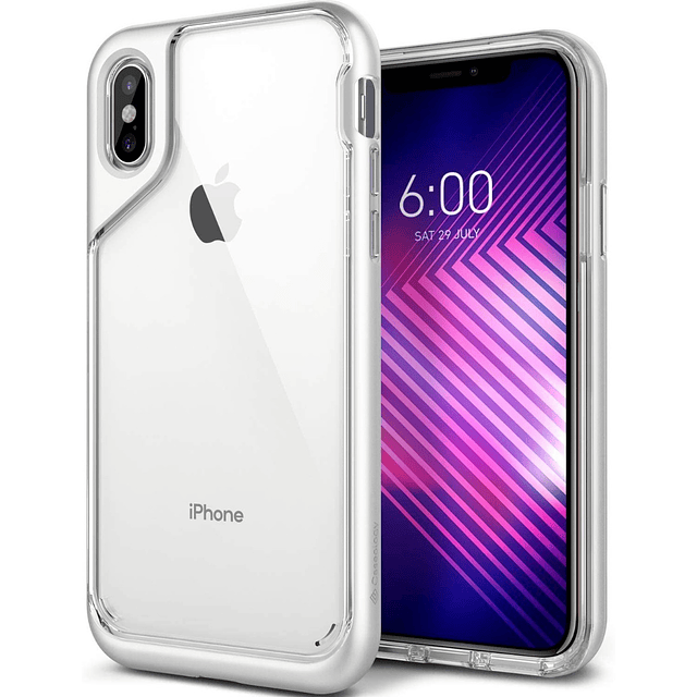 Case Caseology Skyfall  Para iPhone X 5.8 Blanco