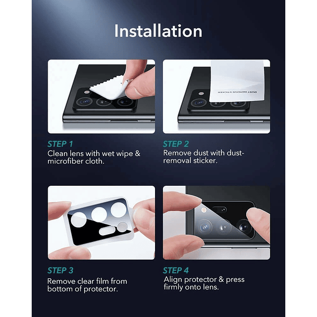 Protector Lente De Cámara  Para Galaxy Note 20 Ultra