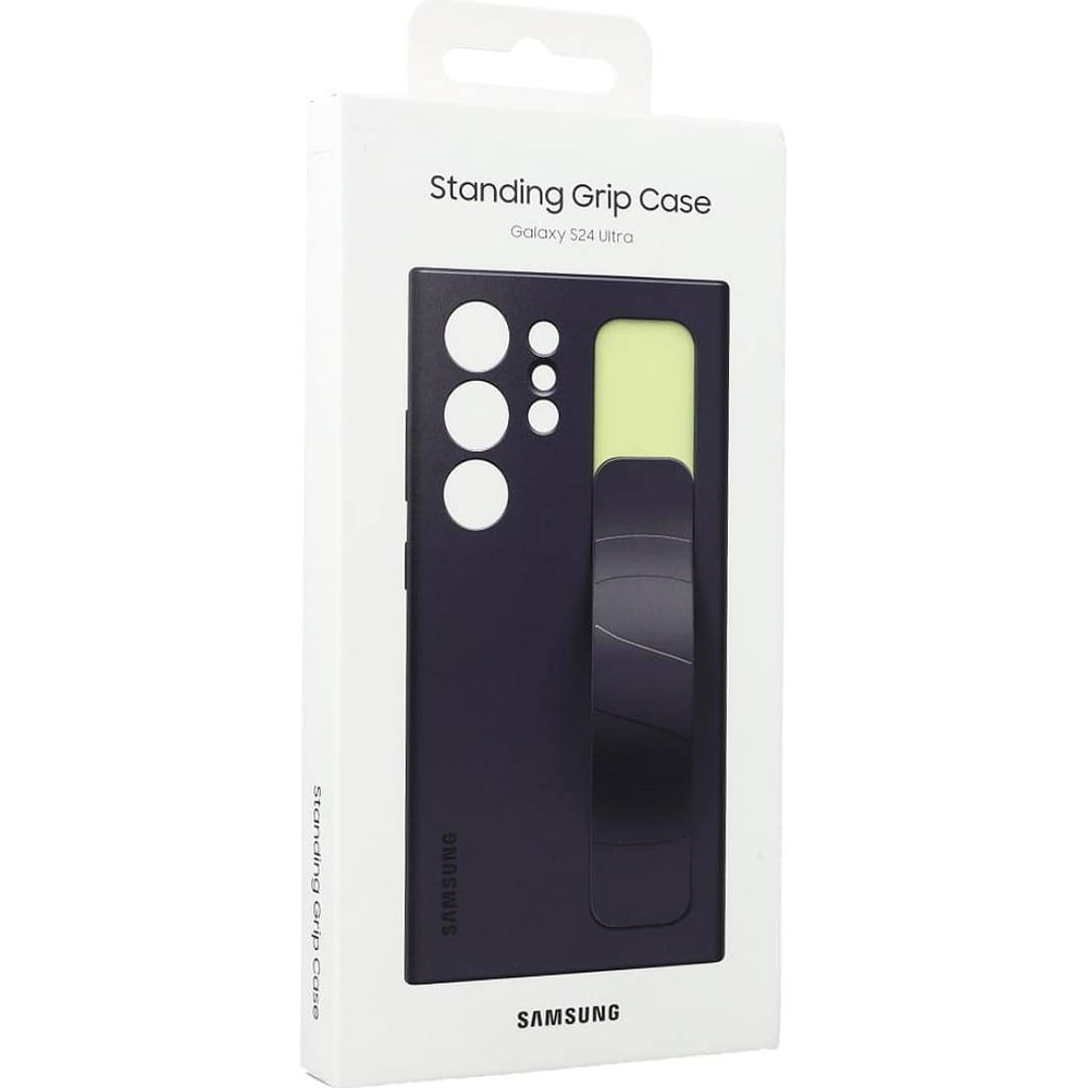 Samsung Standing Grip Case Para Galaxy S24 Ultra Dark Violet 4