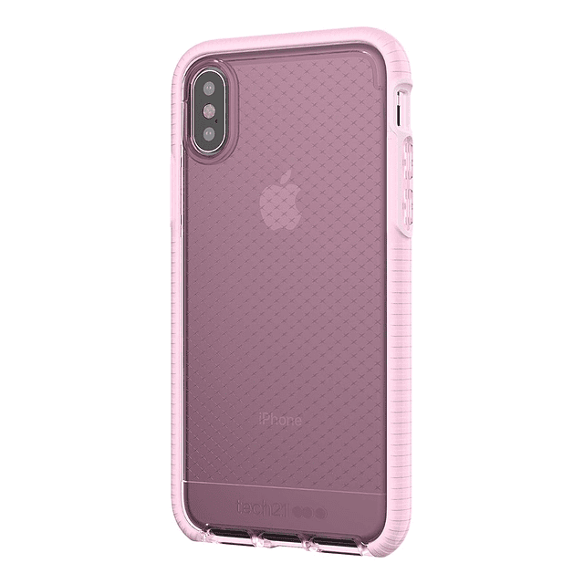 Case Tech21 Evo Check Para iPhone X / Xs 5.8 Rosado