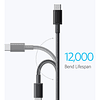 Cable Anker Usb-c 60w 1.8m @ Galaxy Tab S9 Fe Plus X610 2pc