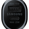 Cargador Auto 25w 15w Samsung Para Galaxy A55 A35 A25