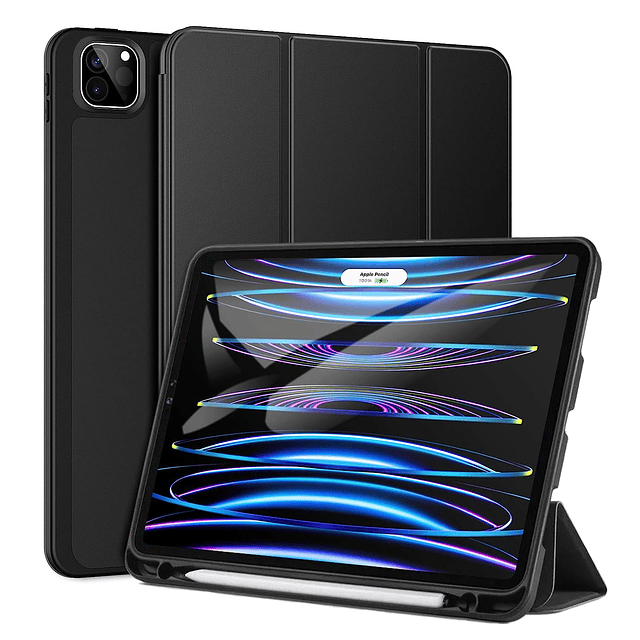 Case Para iPad Pro 11 2022 M2 4gen A2759 A2435 C/ Portalapiz