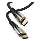 Cable Benks Usb-c 100w 5a Pd Carga Rápida De Nylon (2m) 1